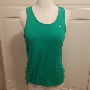 ✅Green Nike tank top Large Green Athletic Yoga Workout